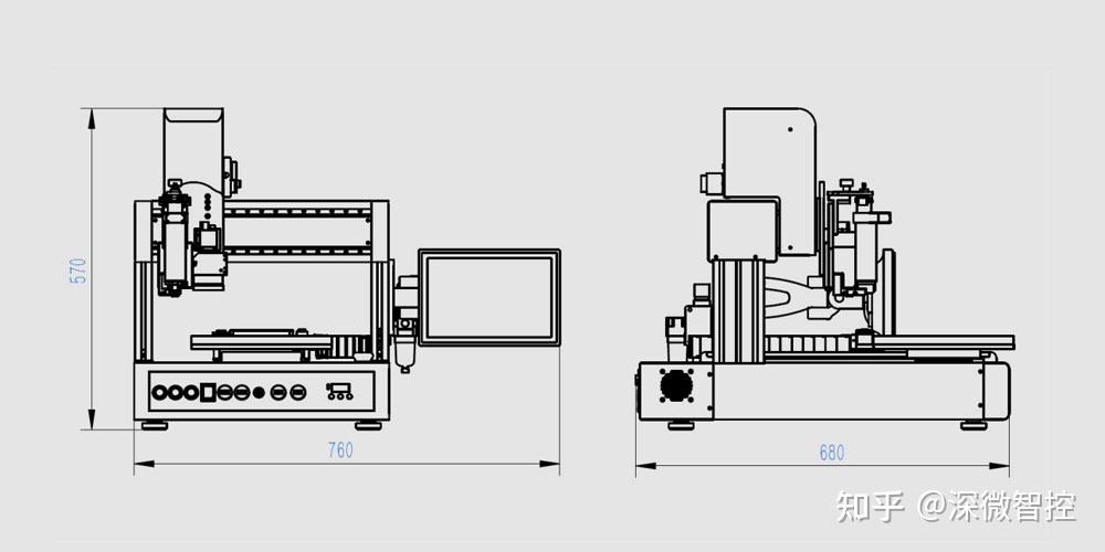 300vss三轴自动点胶机使用注意