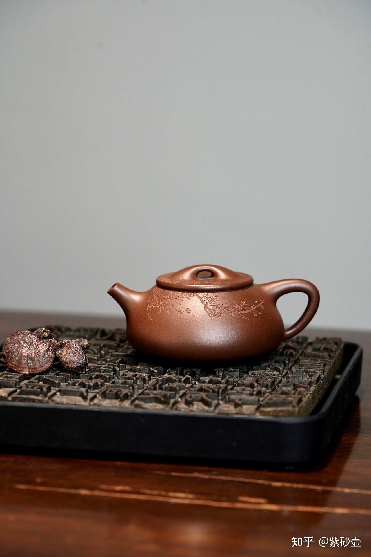 紫泥清水泥紫砂壶