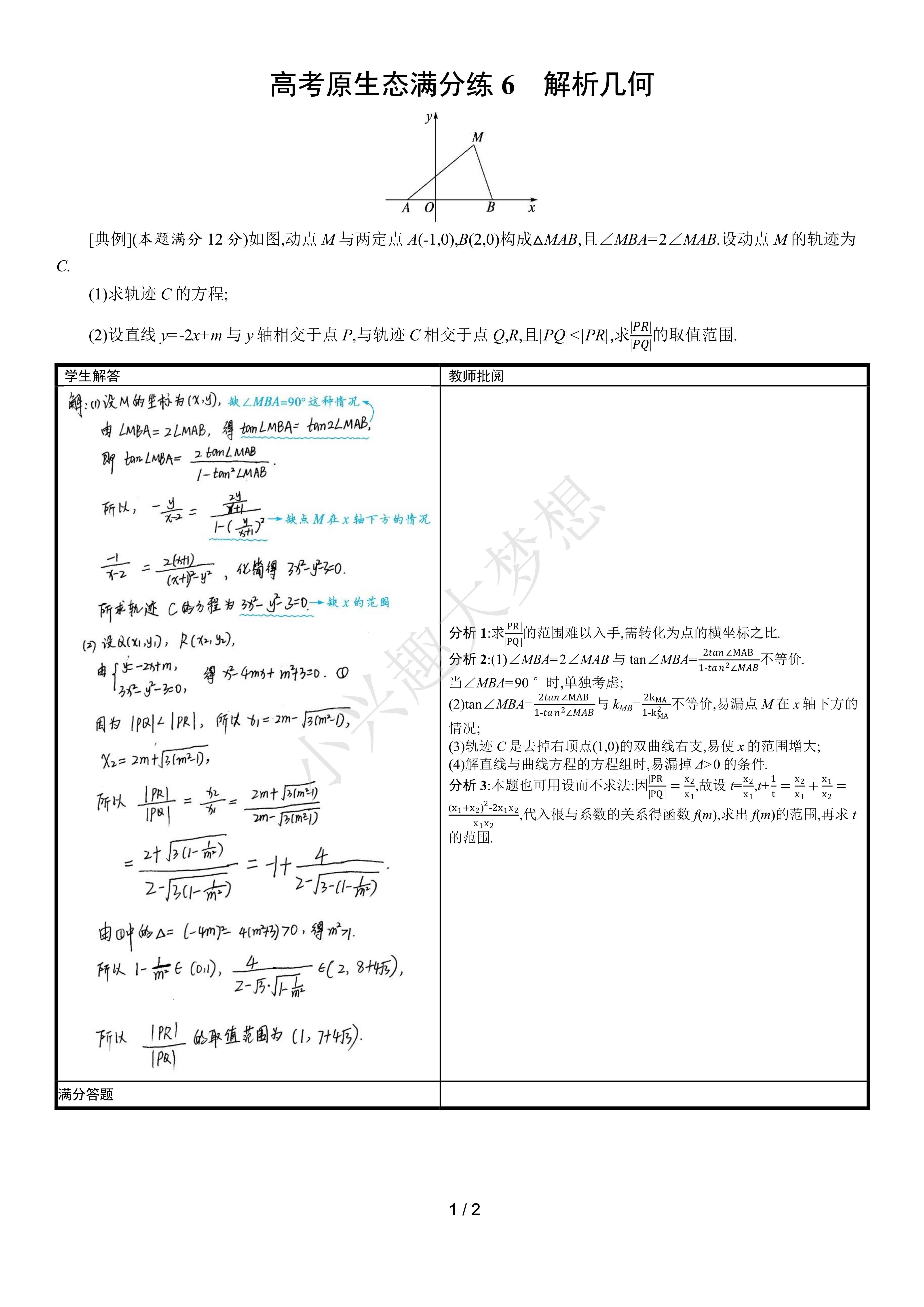 高三数学几何辅助线！高考常考做法，汇总的简单介绍
