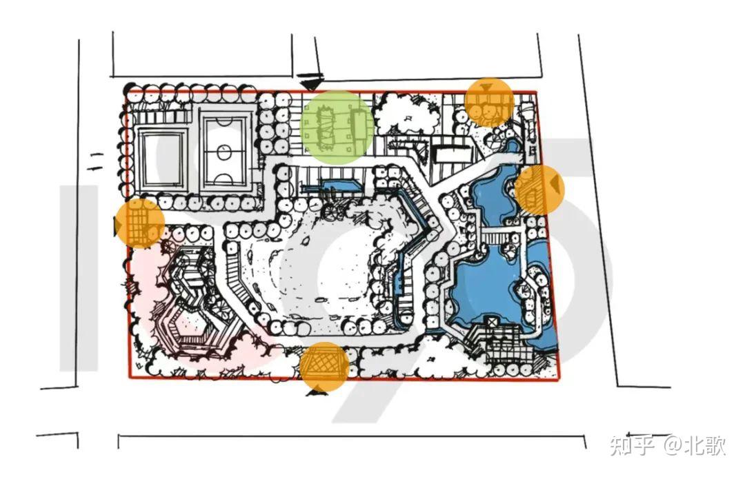 2021年天津大学景观快题——社区公园景观设计 - 知乎