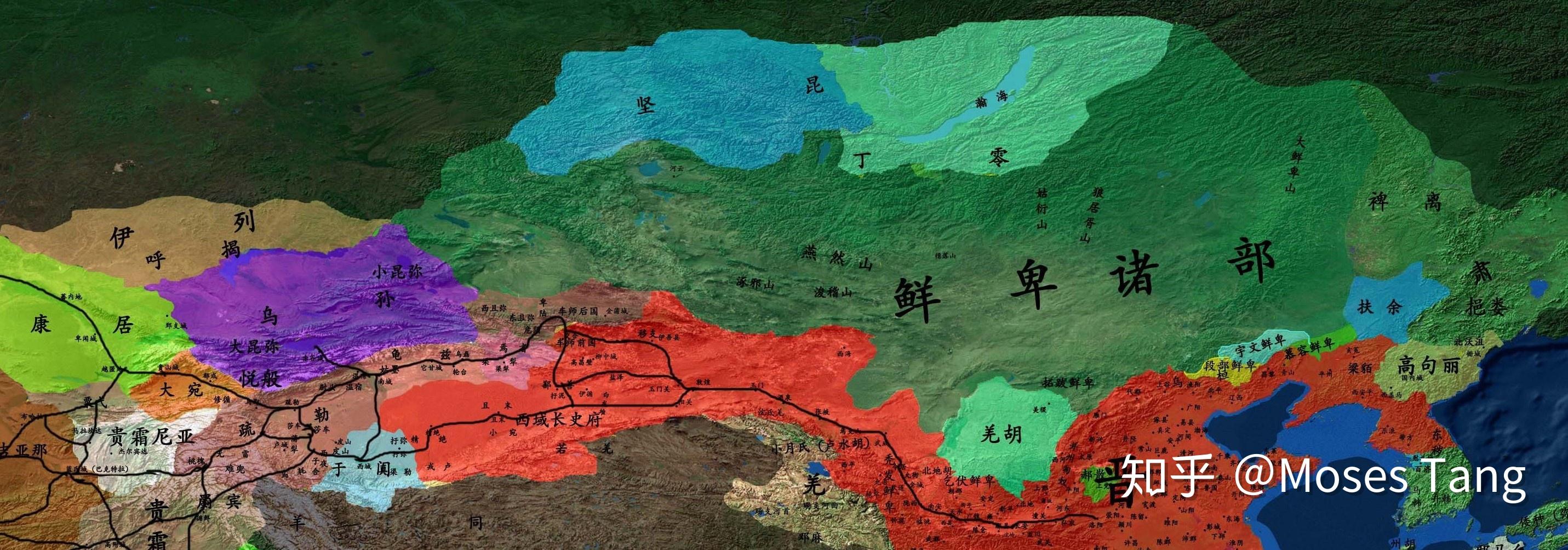 lin这个传说中白鸿根据方位判断即指丁零或狄历,丁零,契骨(又称坚昆)