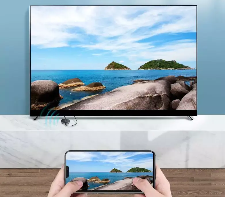 手机投屏电视投影仪很简单用这种方法既方便又稳定