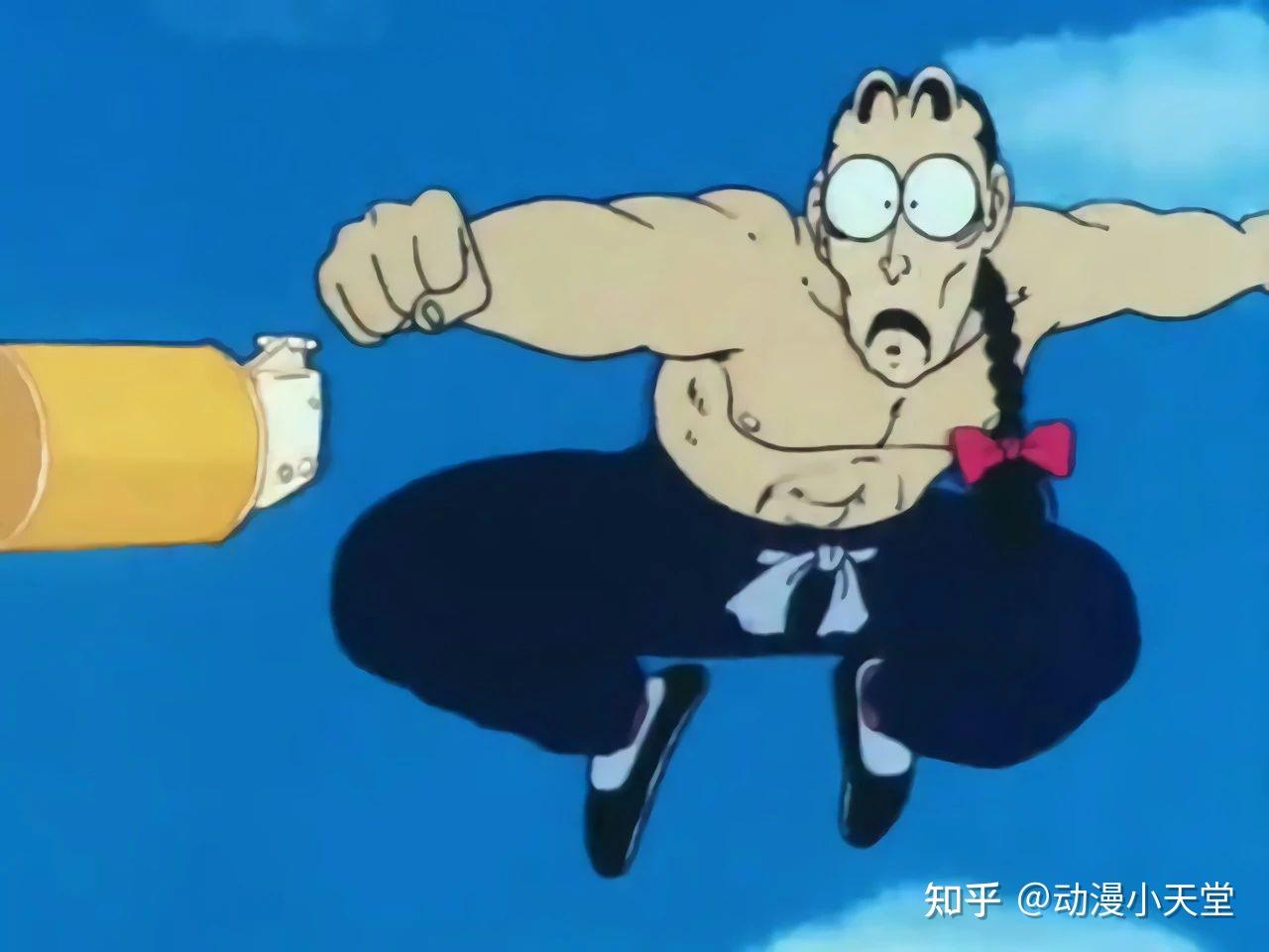 桃白白,被炸弹炸成重伤