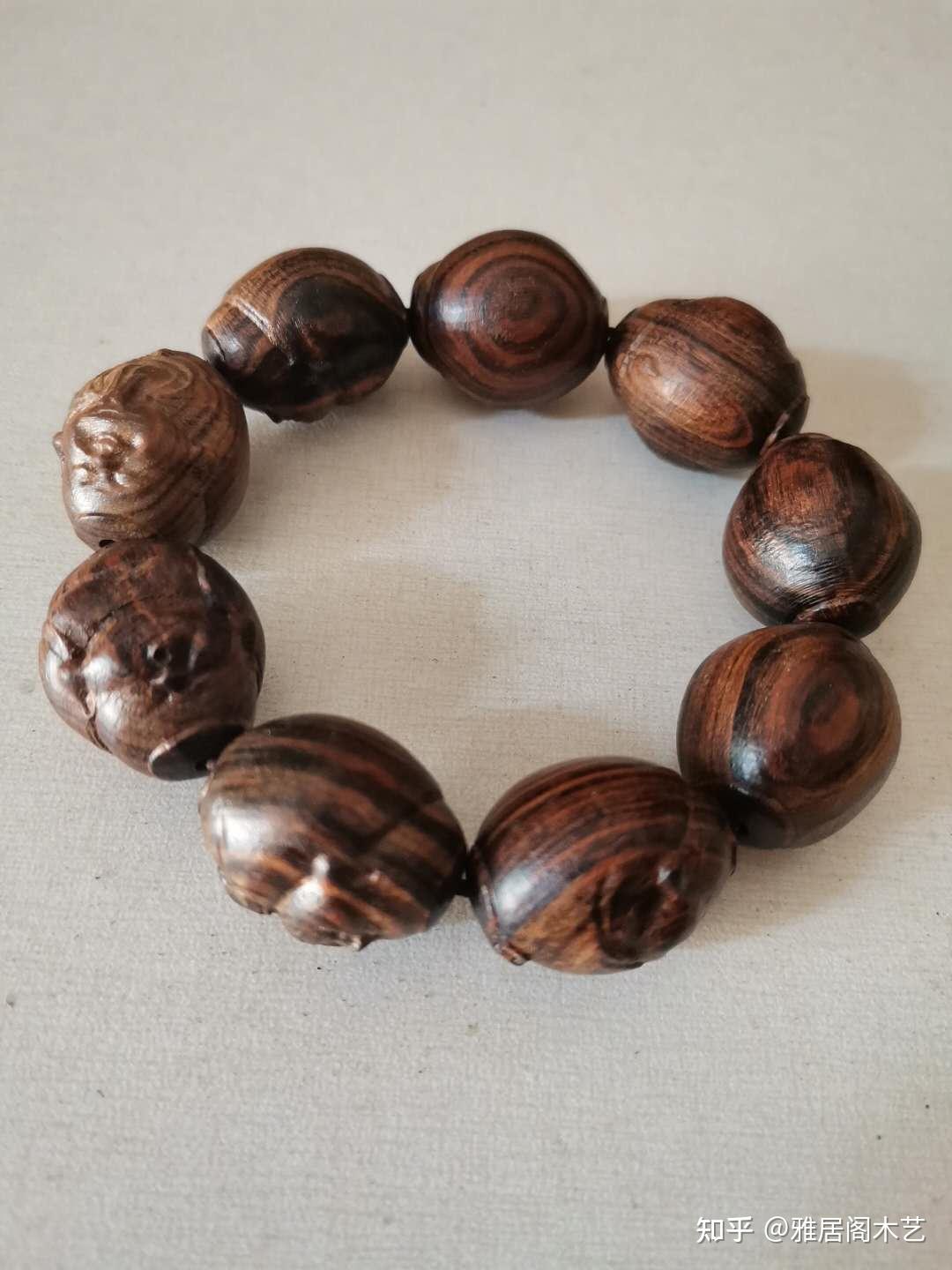 广西名贵木材虎斑木广西黄花梨工艺品鉴赏