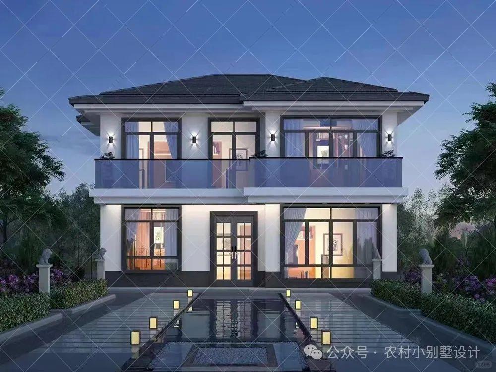 180套二层现代风别墅,2025新款二层现代农村自建房别墅 - 知乎