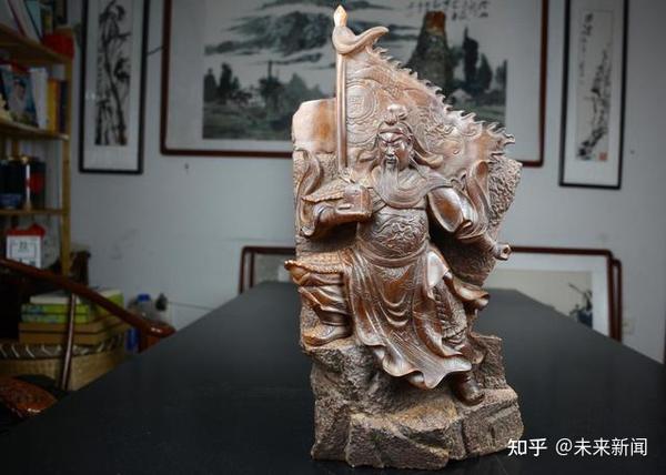 郭功森寿山石雕作品《旗开得胜》震撼展出，由收藏家黄坚提供- 知乎