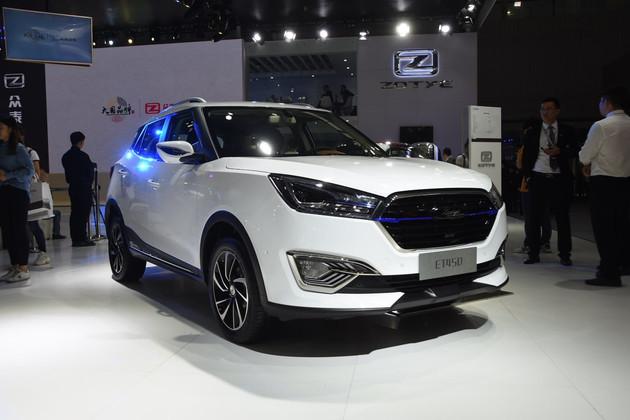 2018广州车展众泰et450正式亮相续航提升至450km