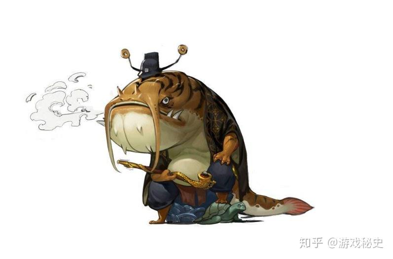 阴阳师人物志荒川之主原型竟然是只大水獭祸害少女致怀孕