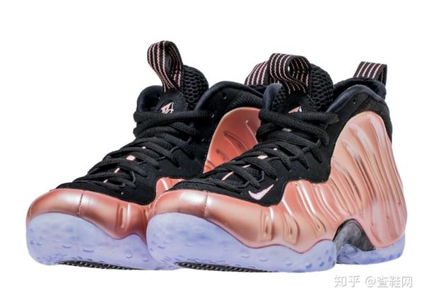 nike foamposite rose