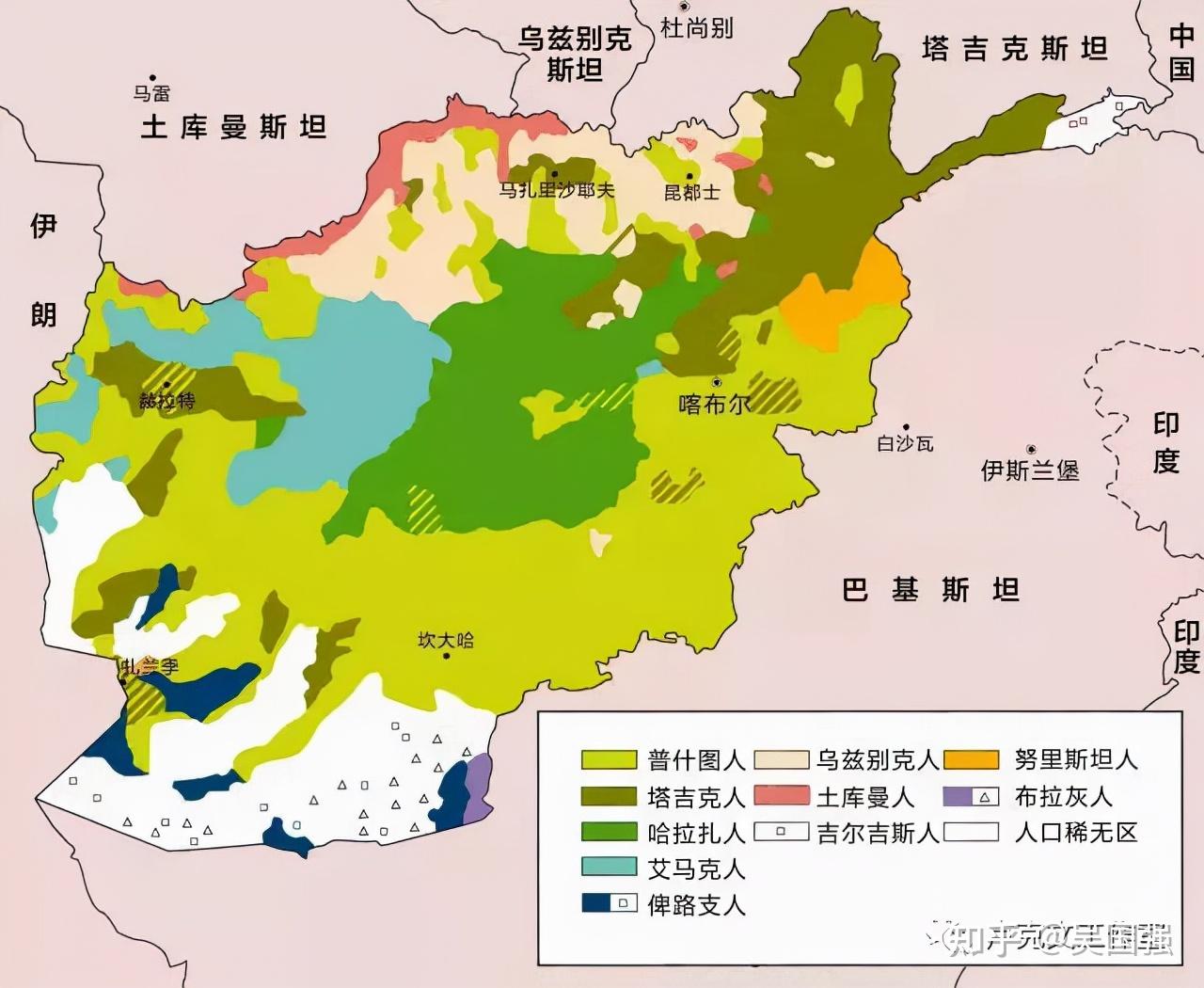 阿富汗有哪些民族构成
