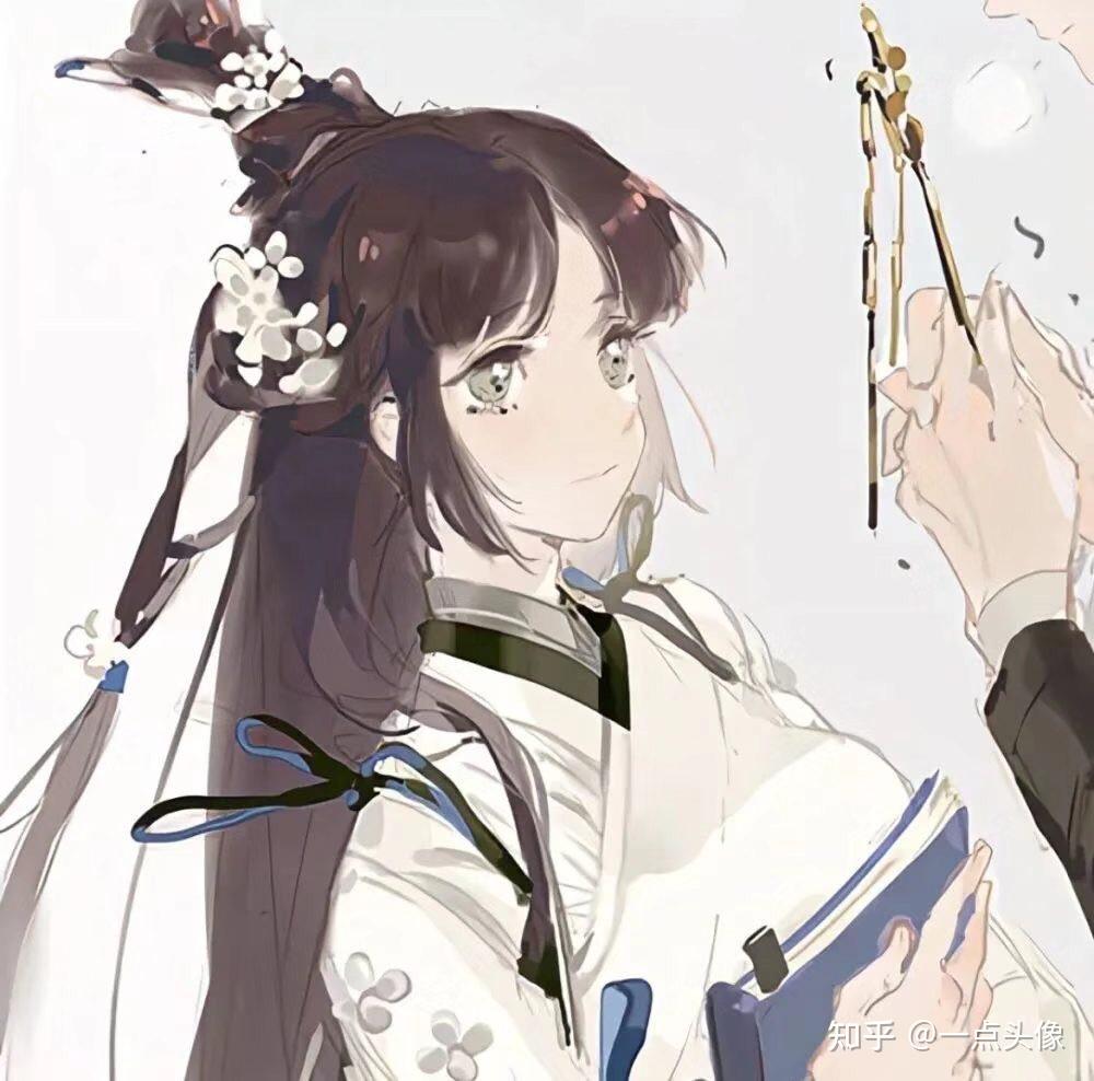 古风情头忽惊春到小桃枝