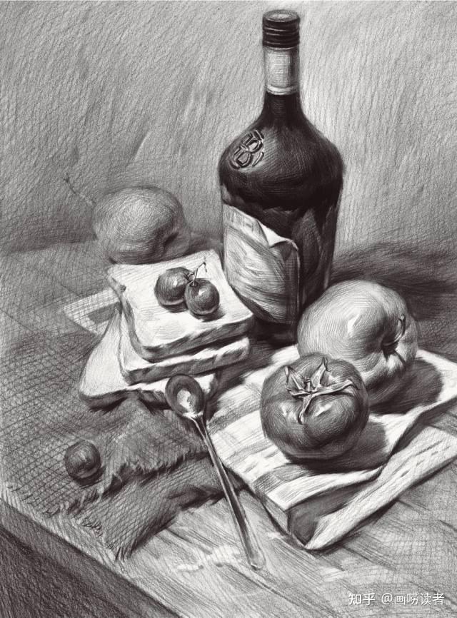 艺考联考听说你们还不会画素描静物