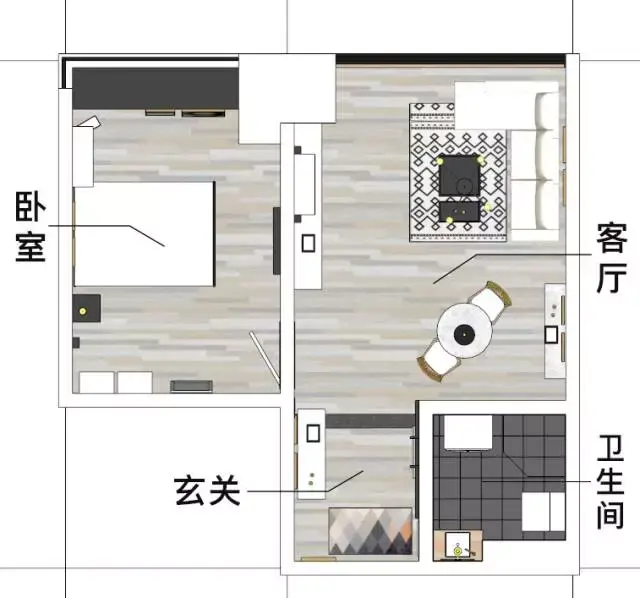 建築師5w改造40㎡老房巧用燈光色彩打造高級江景民宿