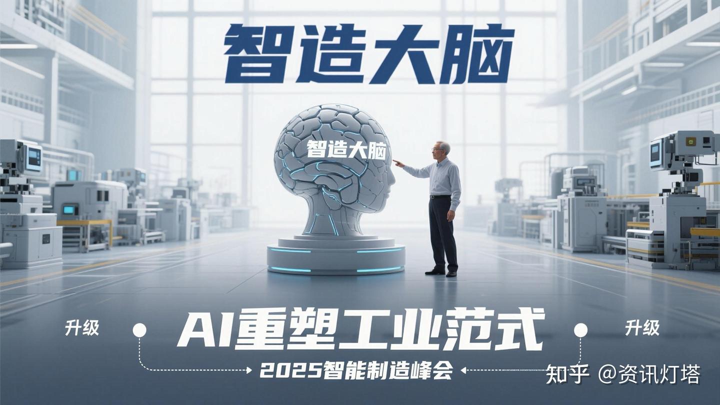 AI重塑工业范式:2025智能制造峰会院士揭秘“智造大脑”升级路径 - 知乎