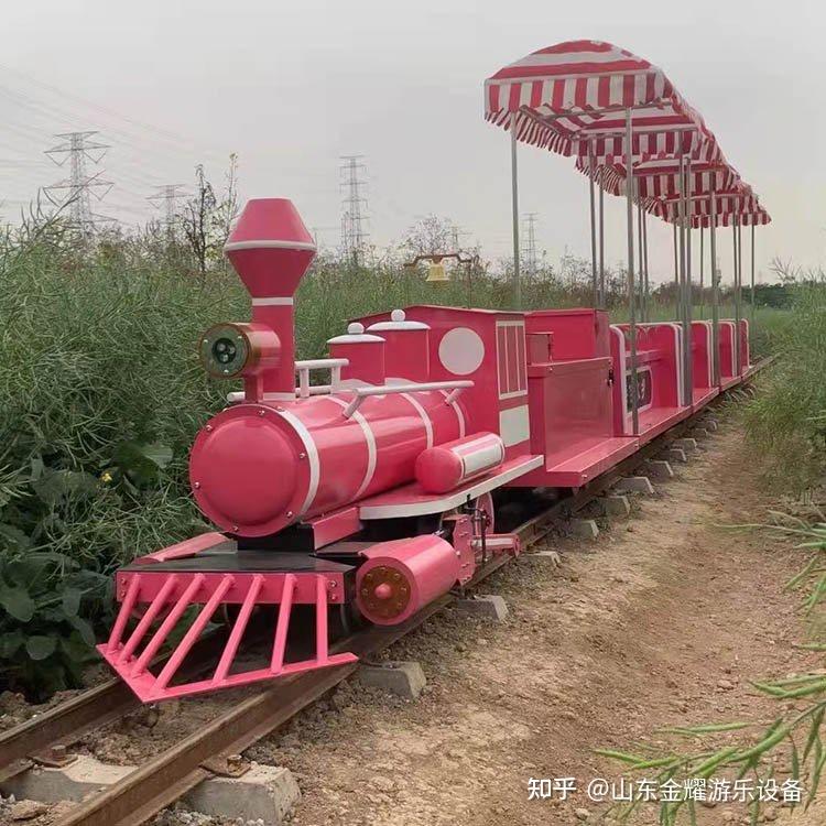 网红景区轨道小火车亲子游乐观光车