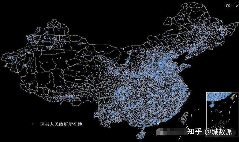 全国区县点位数据(shp格式\excel格式)2025年 - 知乎