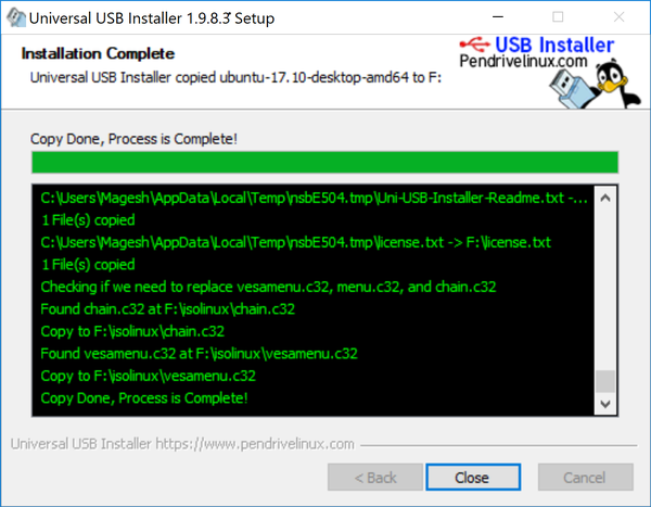 如何在Linux上创建可启动的USB安装盘？