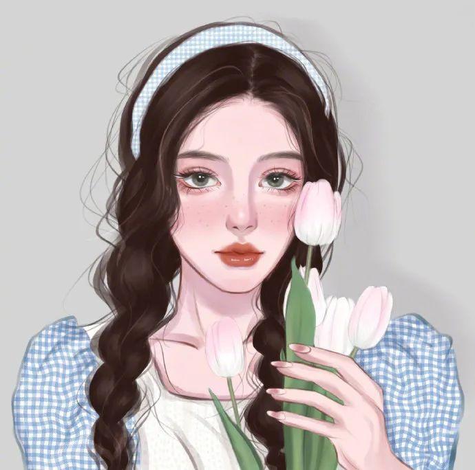 100张超级好看的女生头像-超好看女生头像 漫画