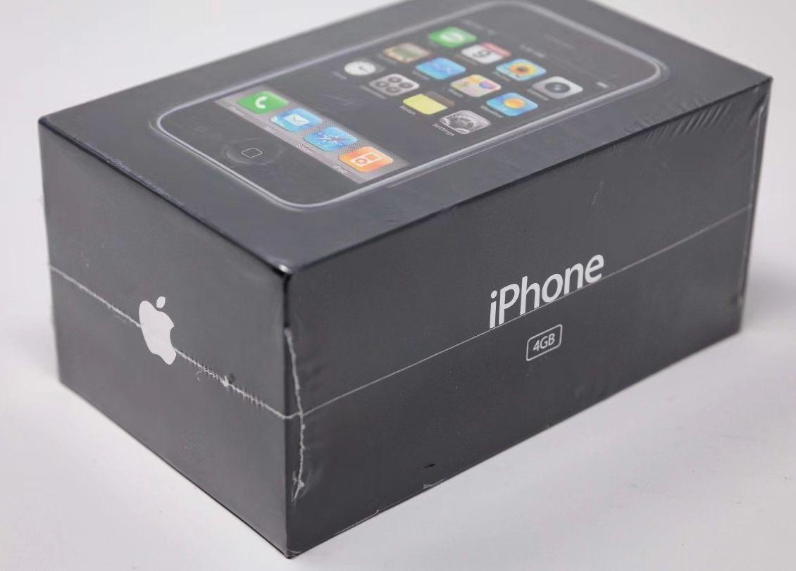初代未拆封iphone亮相拍卖会拍出14万美元天价