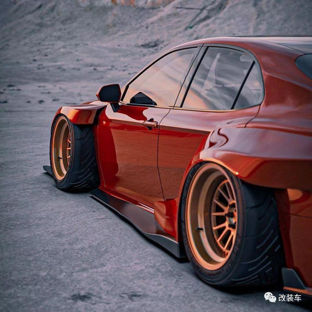 丰田凯美瑞改装宽体套件,家用小生化身暴力战神 - 知乎