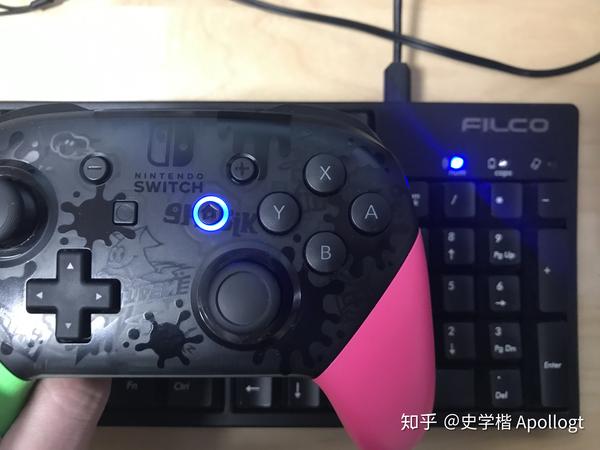switchpro手柄连接pc和主机的说明