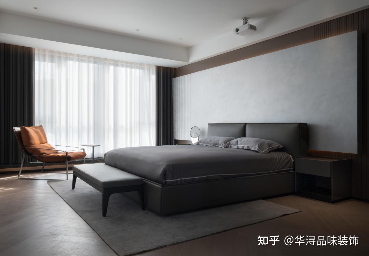 258㎡黑白灰现代风格装修设计,简约时尚还舒适 - 知乎