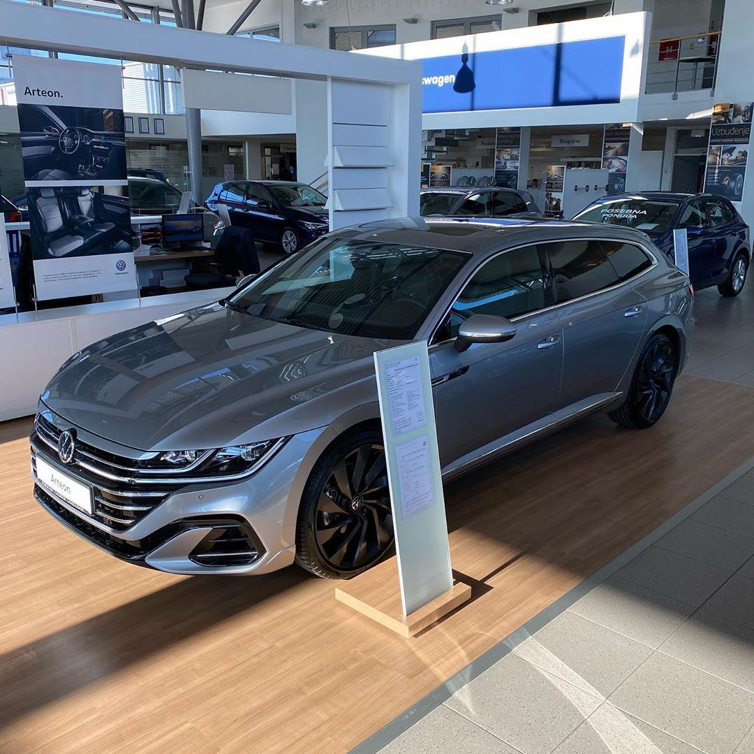 高颜值兼顾力量感海外实拍大众arteon猎装版