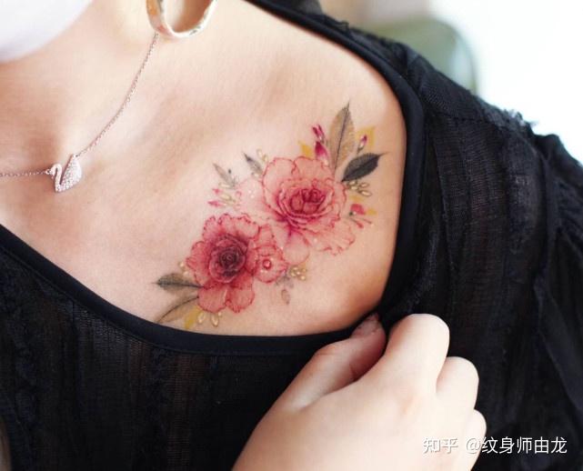 女人纹身纹什么招桃花图片