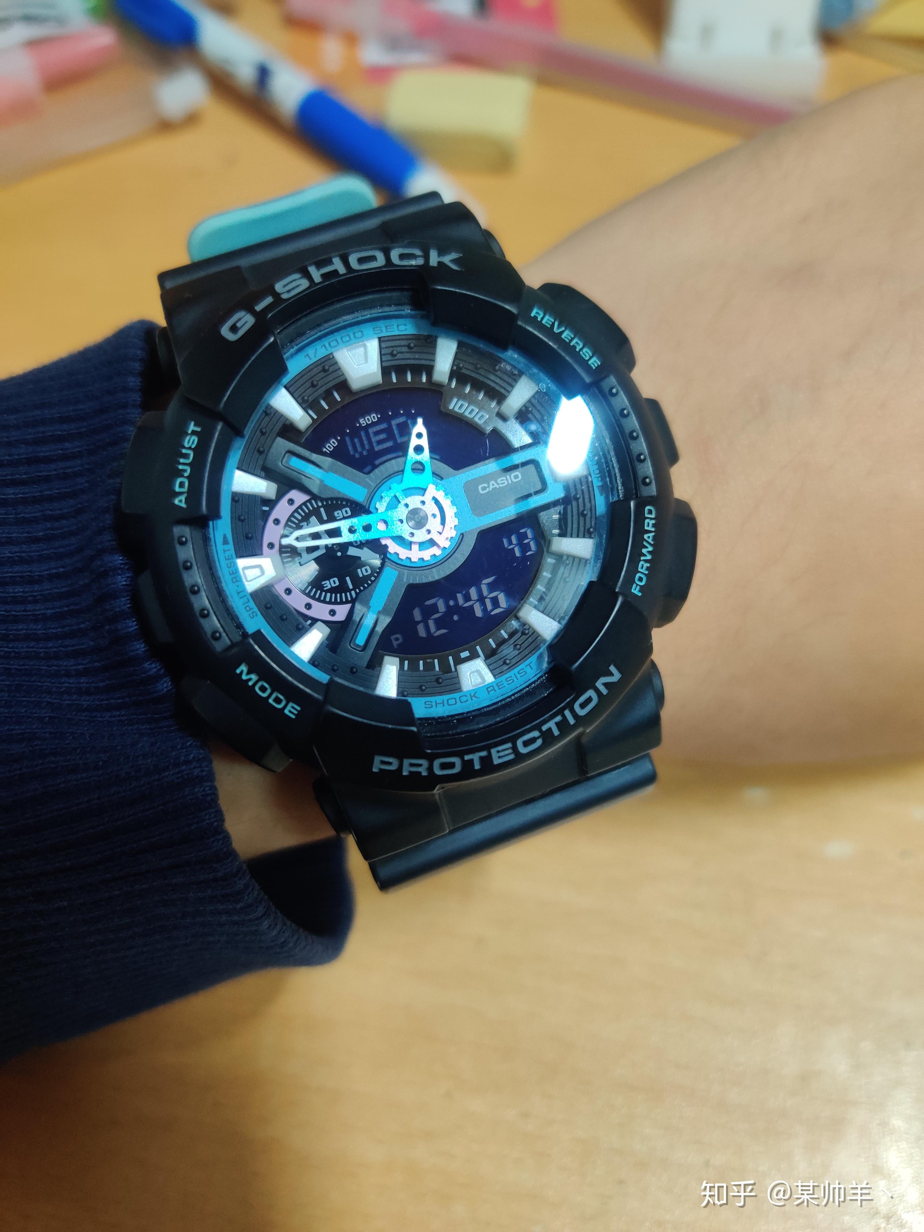 卡西欧ga110马卡龙有人知道吗好看吗