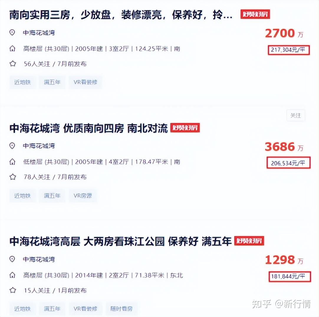 广州二手房参考价隐退，贝壳、链家挂出真实价格 - 知乎