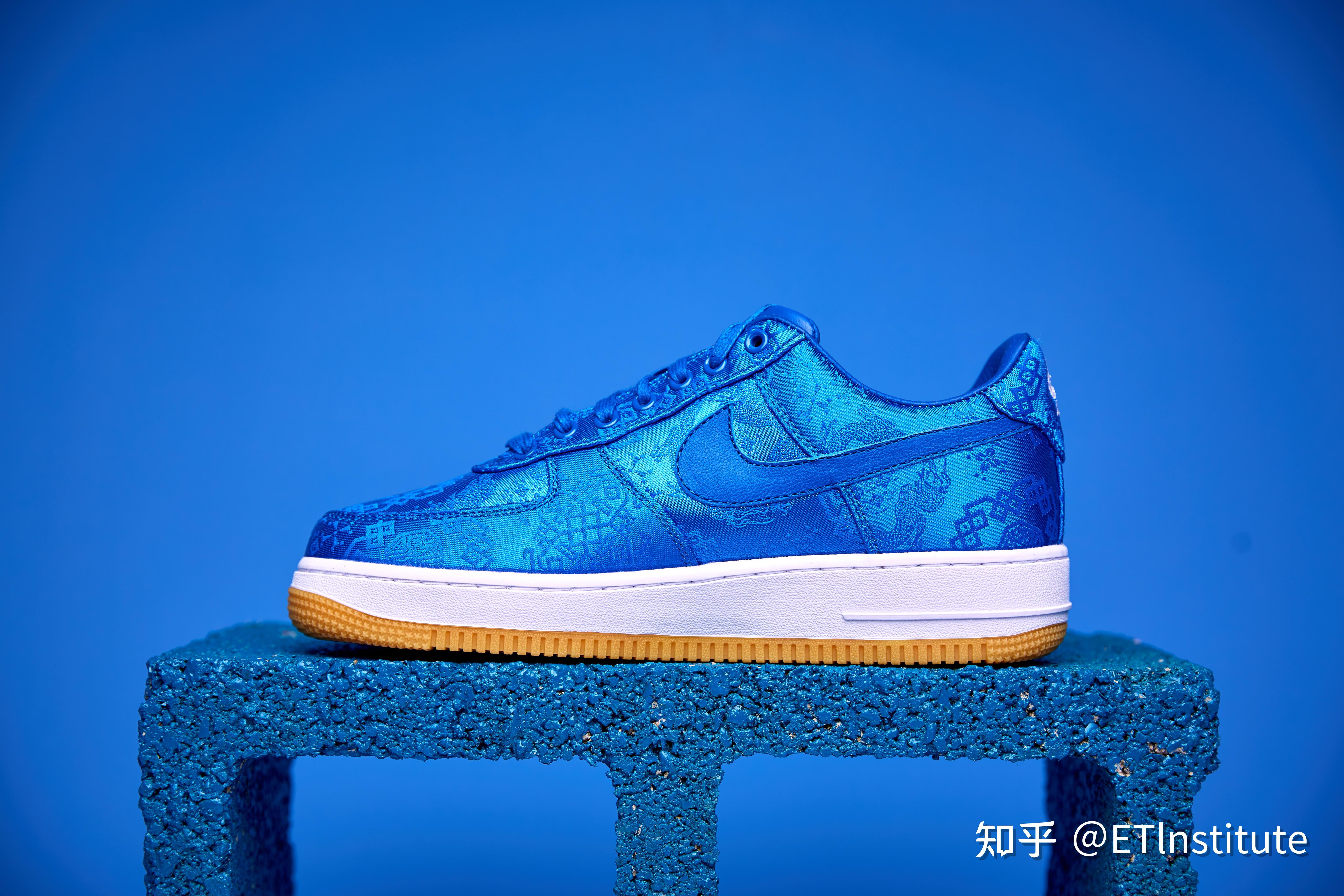 airforce1clot空军蓝丝绸