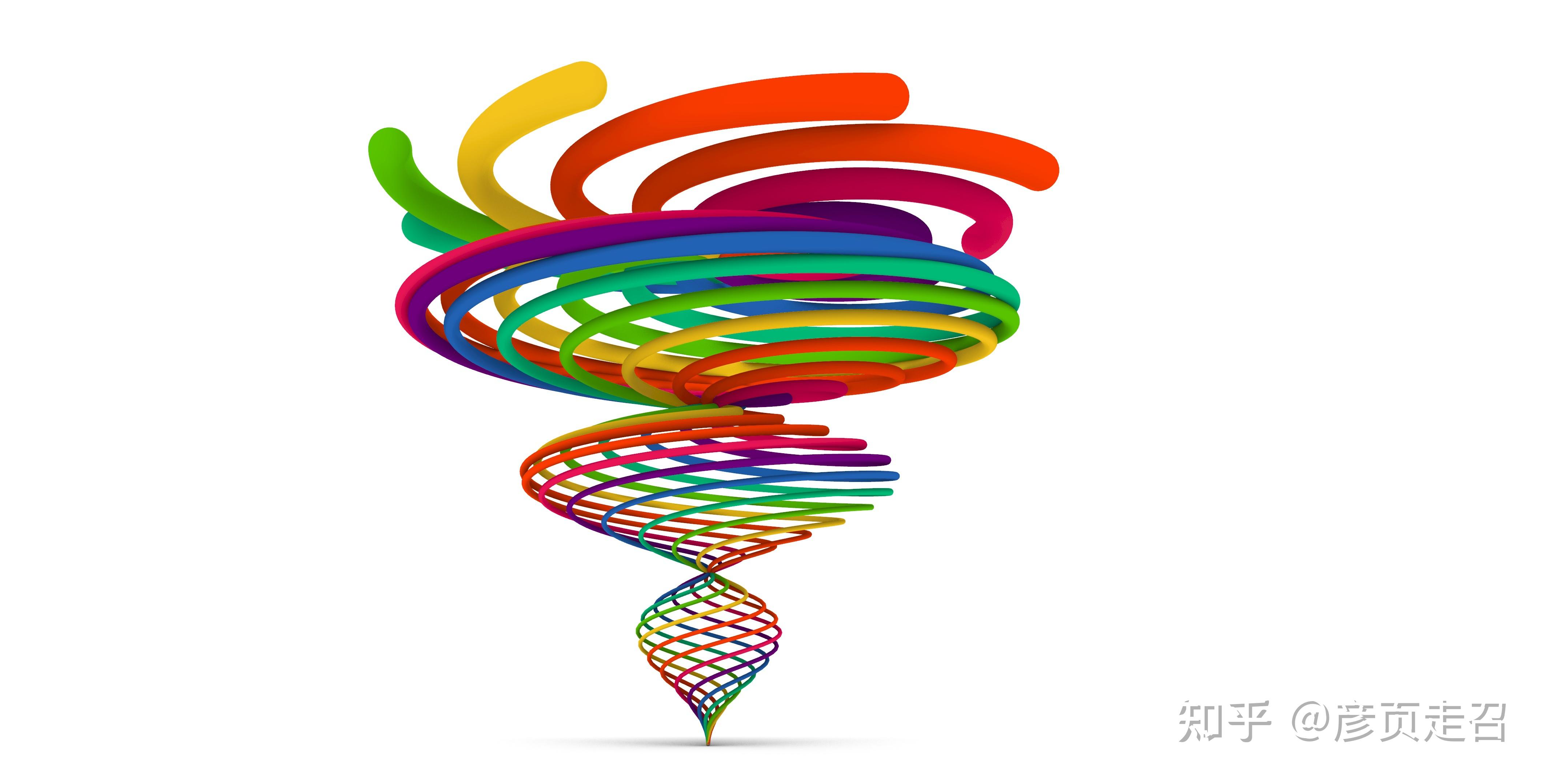 grasshopper不同旋转中心生成螺旋线不等半径圆管