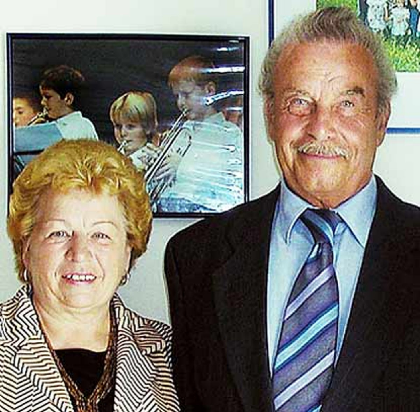 图 1：Josef Fritzl 和妻子 Rosemarie