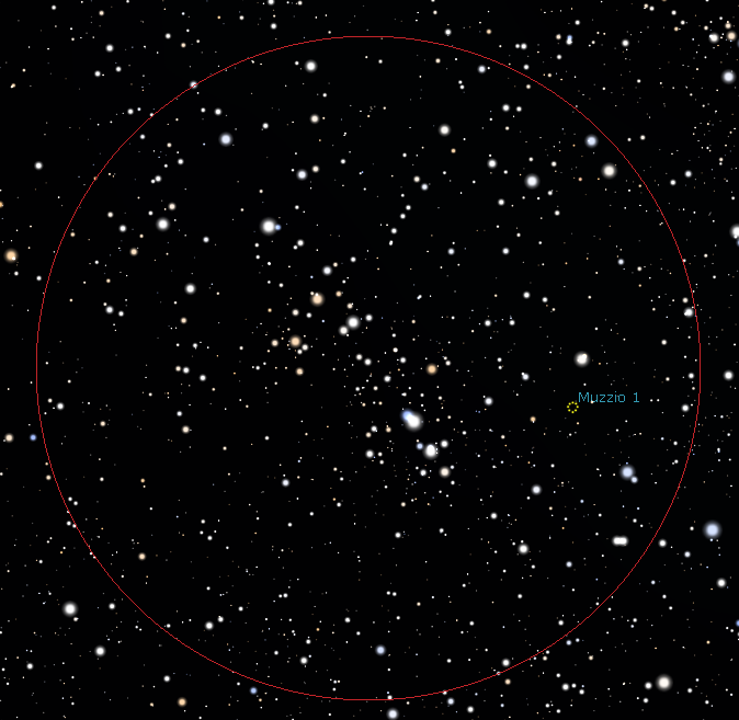 精选小众疏散星团图