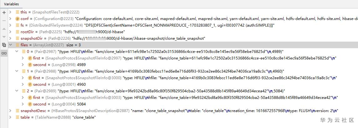 用DeBug的方式，帶你掌握HBase檔案在Snapshot的各種變化