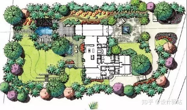 100款园林庭院景观设计平面效果图,总有一款是你喜欢的 - 知乎