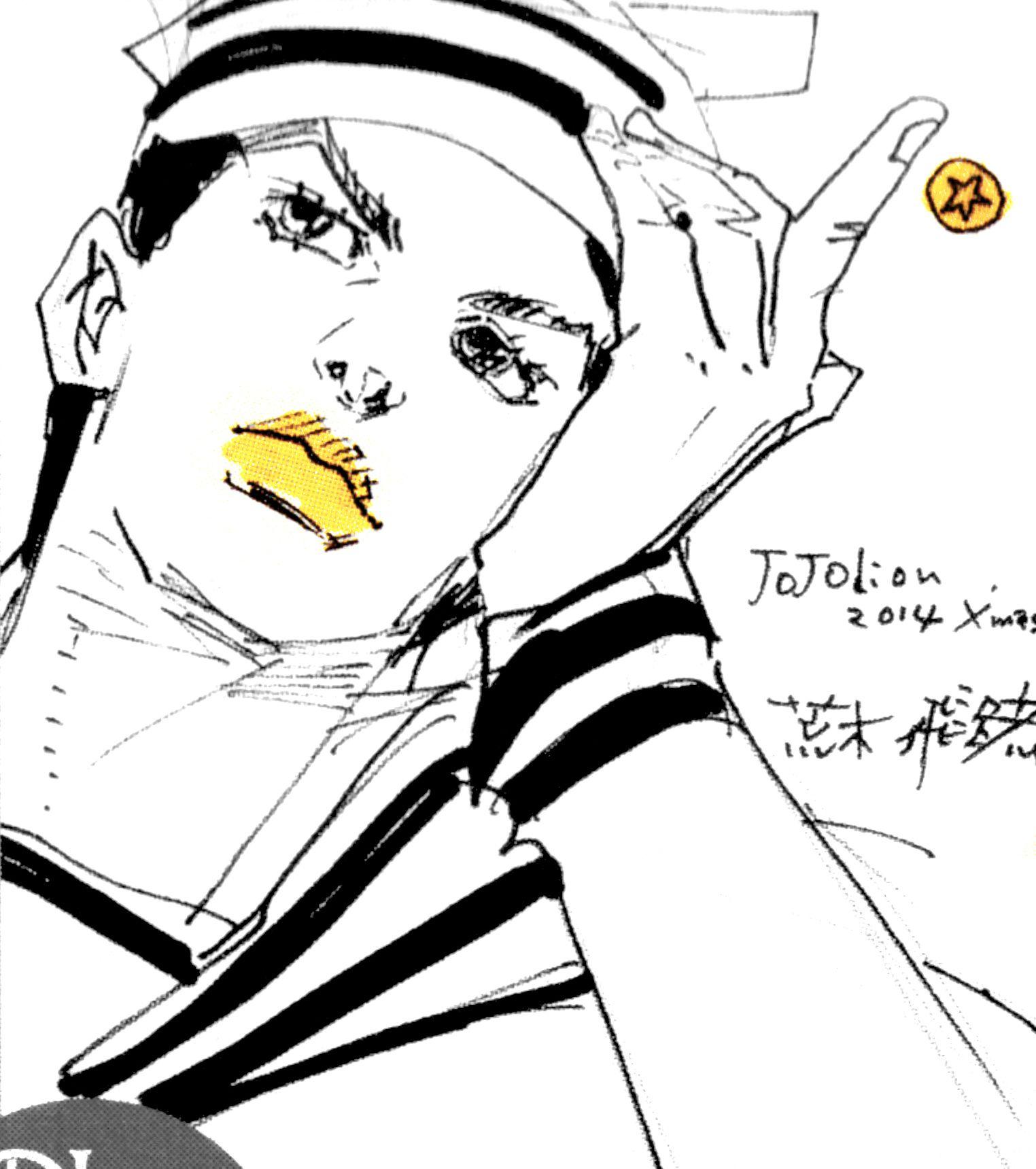 有没有这种类型原画的jojo图片