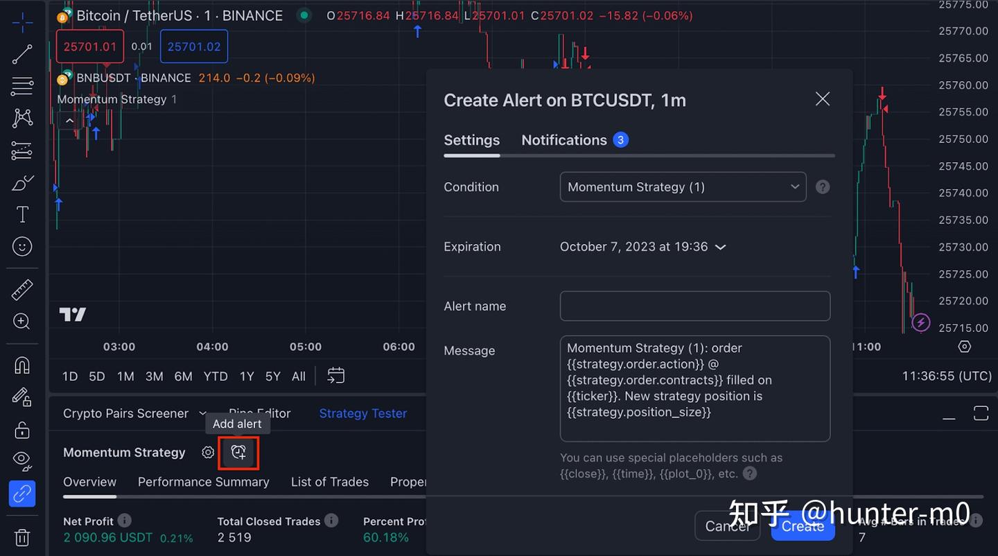 如何使用TradingView 设置信号交易- 知乎