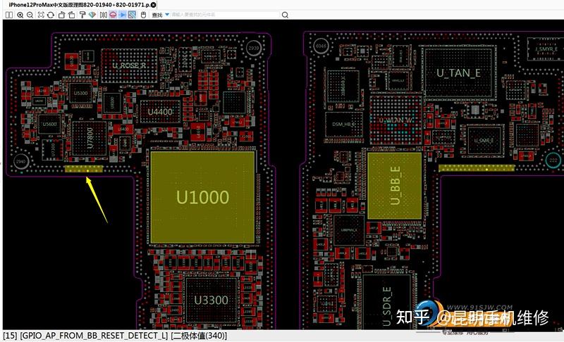 绝缘绿油固化,再次对射频板重新植锡再次贴合即可解决问题,贴合好主板