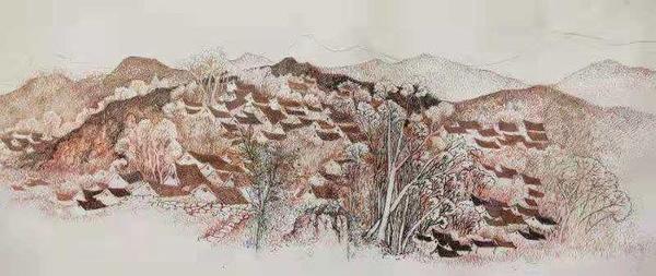 画家林和平 一生用钢笔绘出自神农架万千姿态 知乎