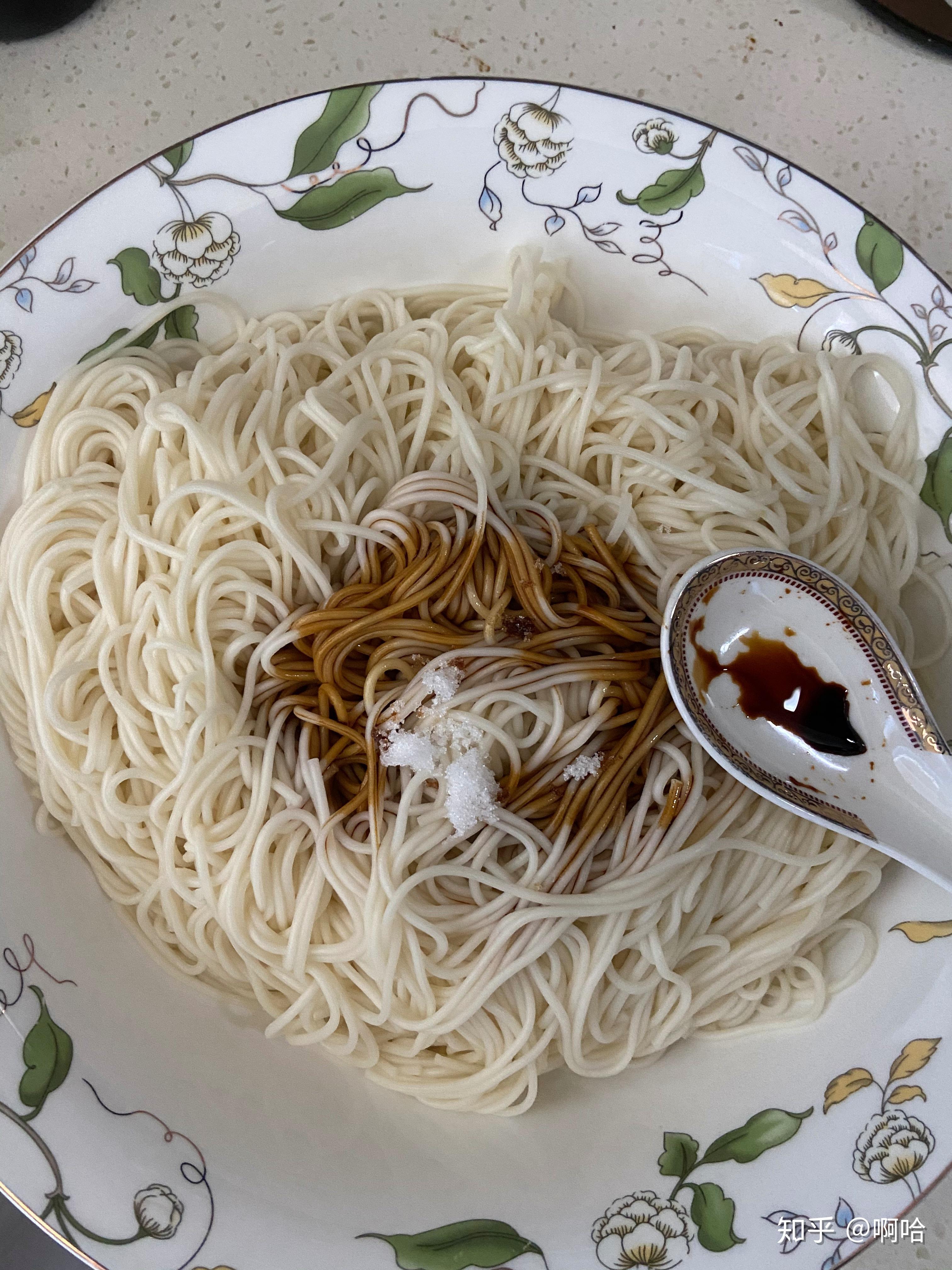 快手早餐之面条送给喜欢吃面条的人