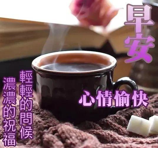 冬季新版漂亮的早上好问候语动表情图片 最新早晨好问