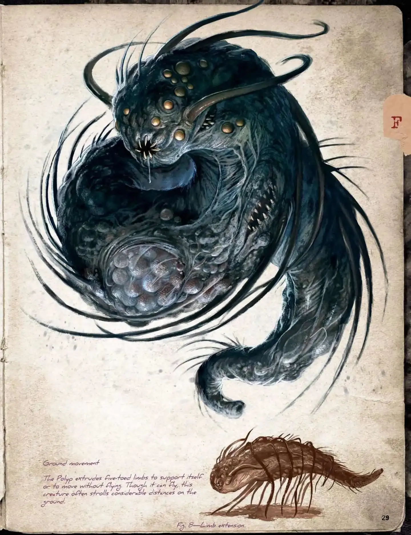 克苏鲁神话怪物图鉴原画合集|洛夫克拉夫特克苏鲁艺术设定集|守秘人规则书|PDF电子版完整版 - 知乎