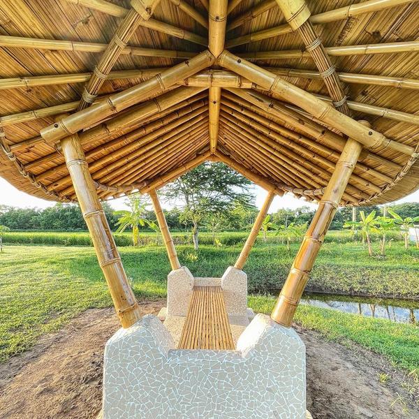 全球竹景观建筑案例 生态竹建筑 竹亭 竹廊(设计+建造)境道原竹 - 知乎