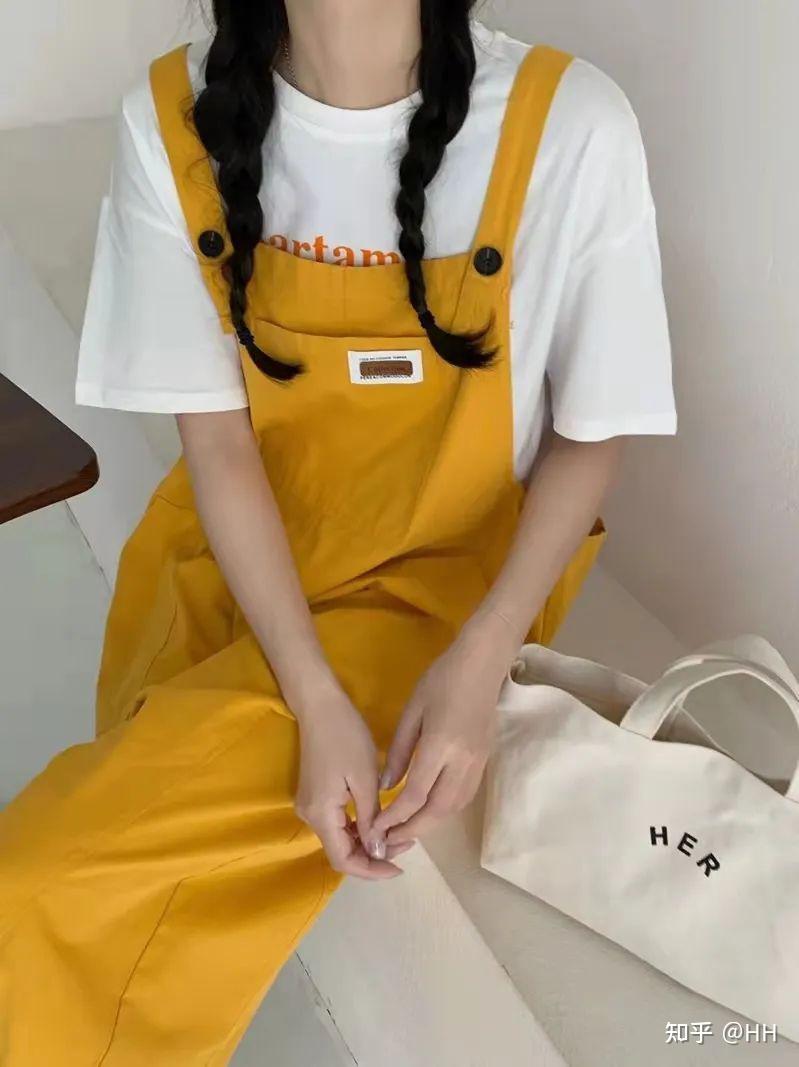 背带裤要怎么穿，我要这么穿化身元气满满活力美少女 - 知乎