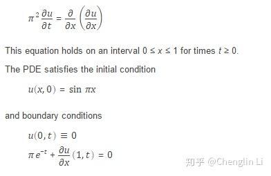 数值计算 四十一 一维热传导方程的求解 知乎