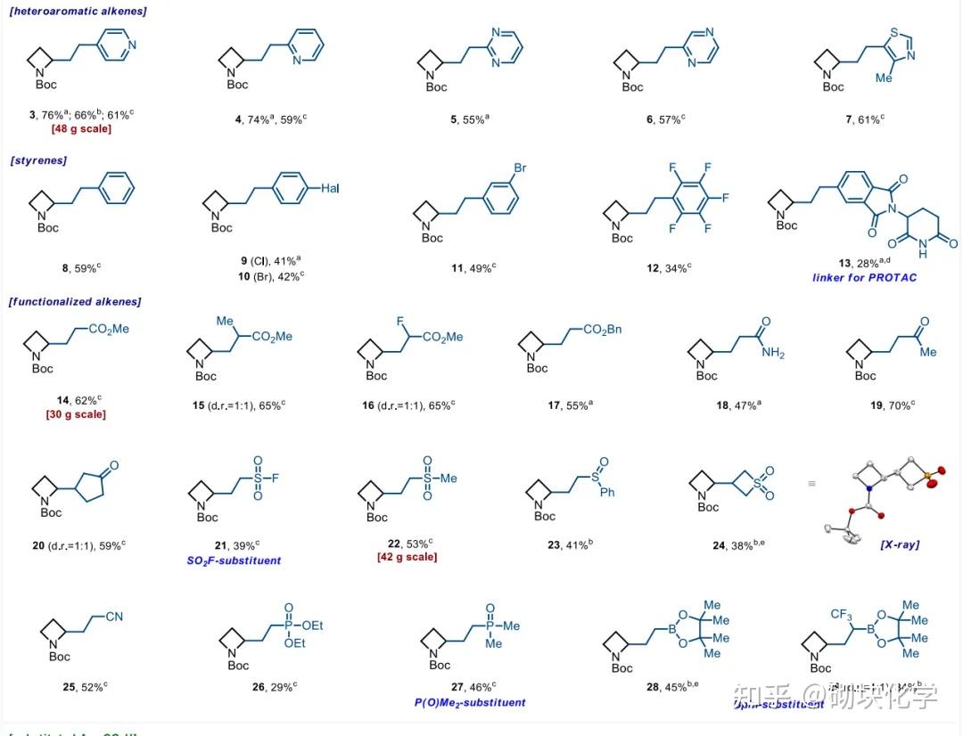 专栏｜氮杂环丁烷：从分子砌块到活性分子 - 知乎
