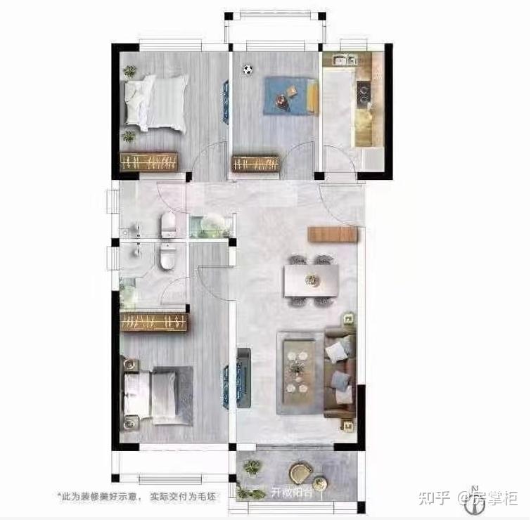 这可能是当下最流行的户型设计! - 知乎