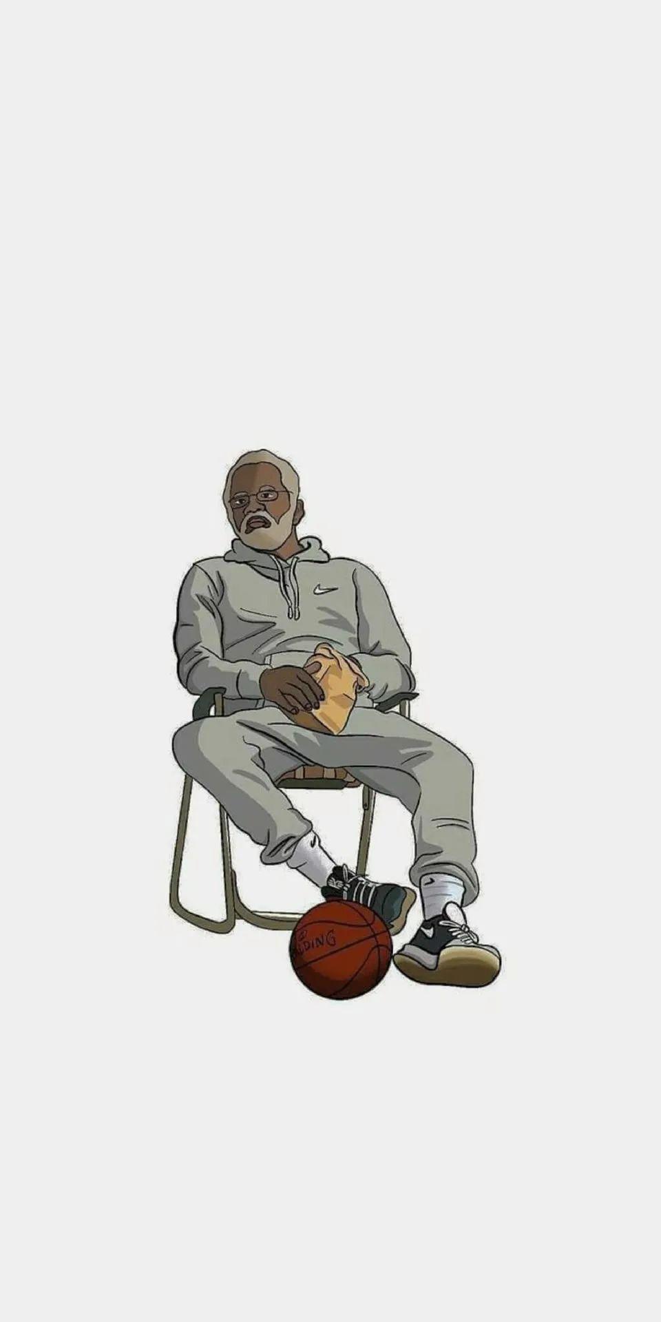qq背景图篮球动漫图片