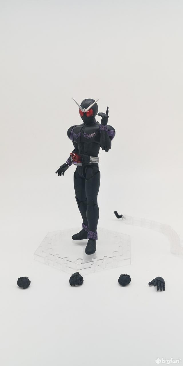 【模型测评】bandai frs kamen rider joker 假面骑士w-joker